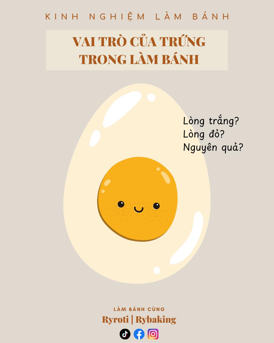 Trứng Có Vai Trò Gì Trong Làm Bánh? Tác Dụng Quan Trọng Cần Biết